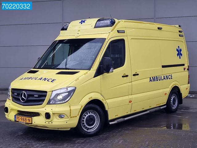Sprinter 319 CDI Automaat Euro6 Complete NL Ambulance Brancard Ziekenwagen Rettungswagen Krankenwag  Machineryscanner