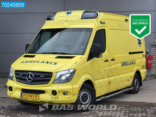 Sprinter 319 CDI Automaat V6 Euro6 Complete NL Ambulance Brancard Ziekenwagen Rettungswagen Kranken  Machineryscanner