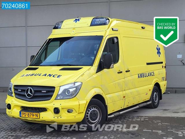 Sprinter 319 CDI Automaat V6 Euro6 Complete NL Ambulance Brancard Ziekenwagen Rettungswagen Kranken  Machineryscanner