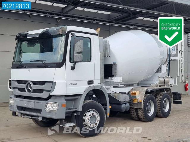 Actros 3332 6X4 NEW 2013 production 8m3 Mixer Big-Axle Euro 3  Machineryscanner